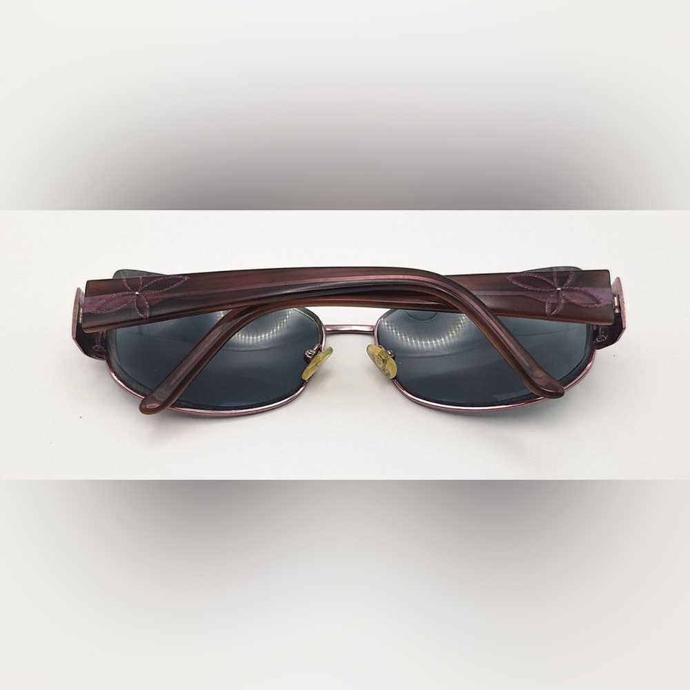 Saks Fifth Avenue S5A42/S Pink Oval Sunglasses Frames Only - Picture 4 of 8